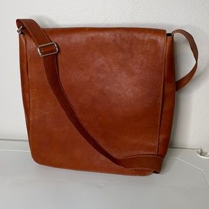 GENUINE Leather saddle bag